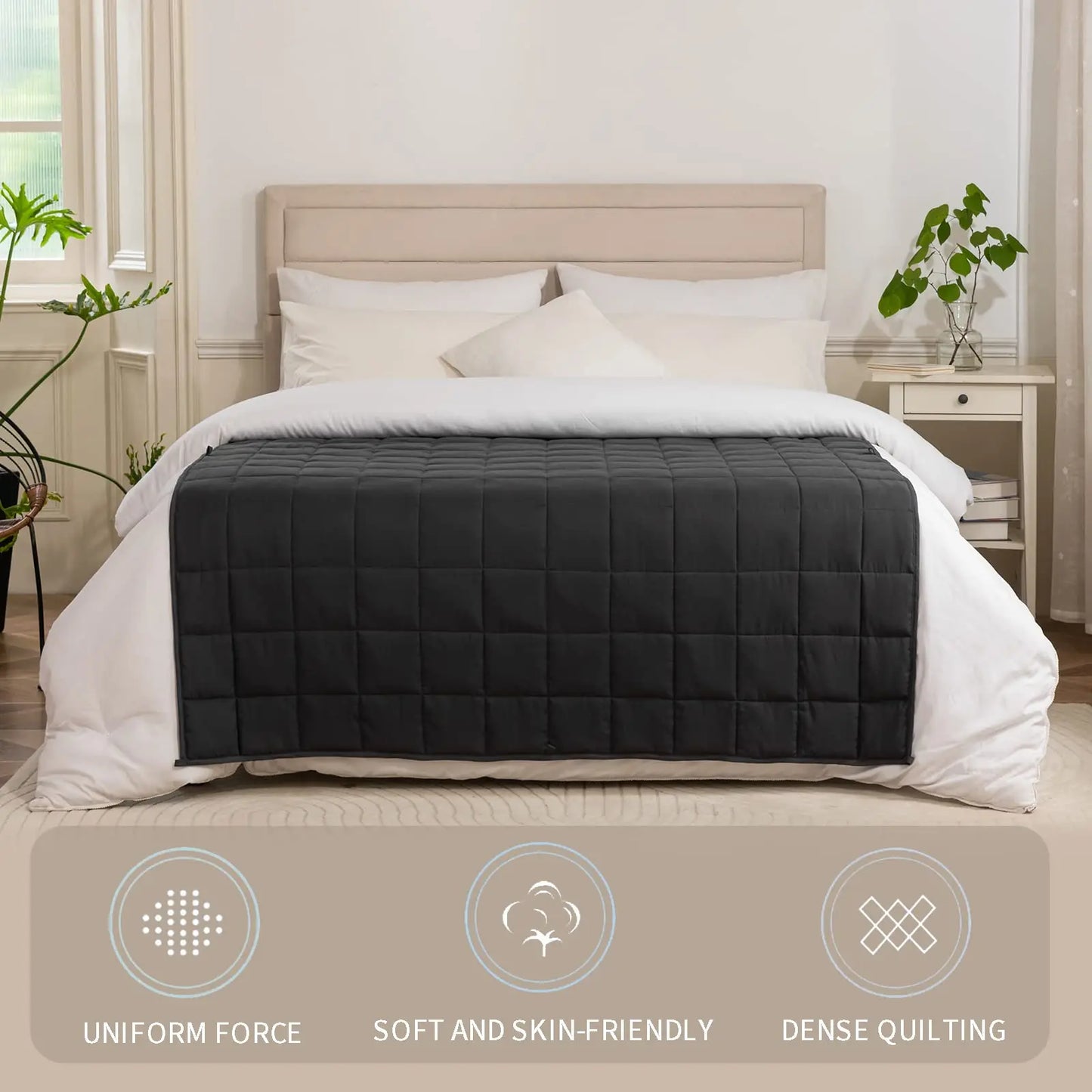 Snugglea™ – Calming Weighted Blanket for Kids with Autism, ADHD & Sensory Needs